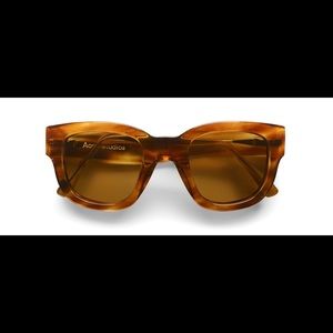 Acne Studios 48mm Frame sunglasses in light turtle